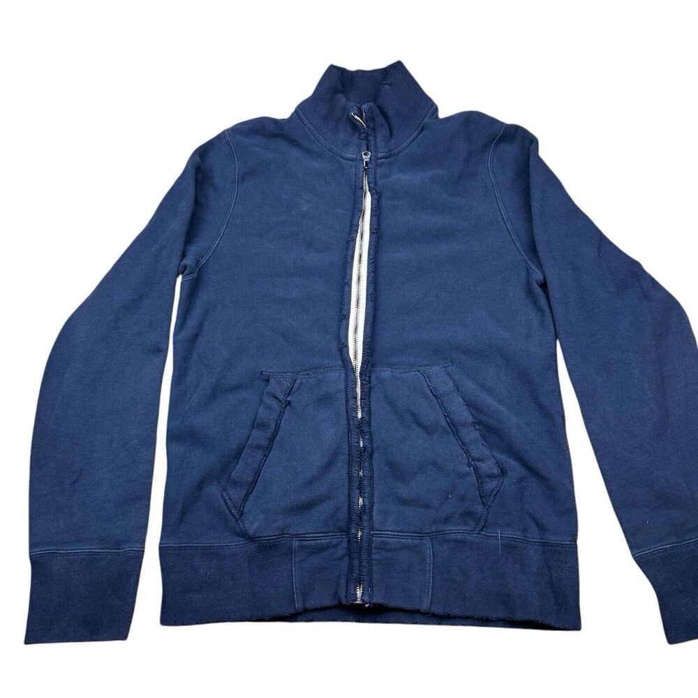 Men’s Abercrombie & Fitch Heavy Muscle Full Zip Jacket Navy Adult Large